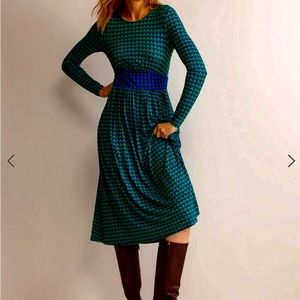 Boden Thea Jersey Dress— NWT
